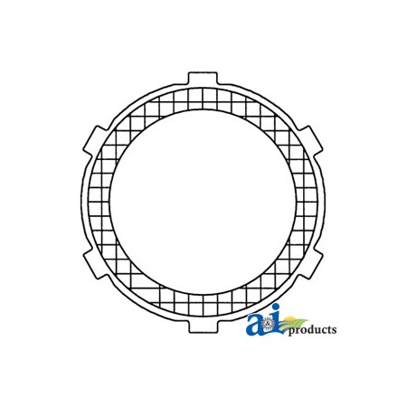 A & I Products Disc, Syncro 5" x5" x0.1" A-RE37104